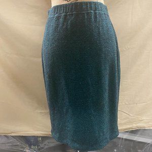 St. John dark green skirt, size 6